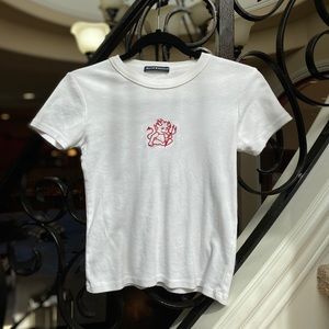 Brandy Melville Hailie Baby Devil Top